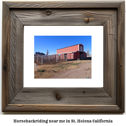 horseback riding near me in St. Helena, California